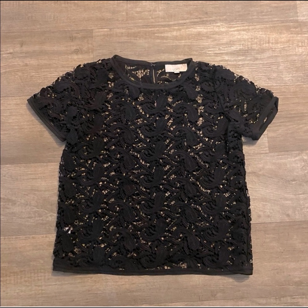 LOFT Crochet Top